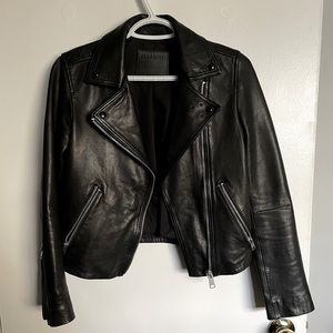 Allsaints Dalby Leather Biker Jacket